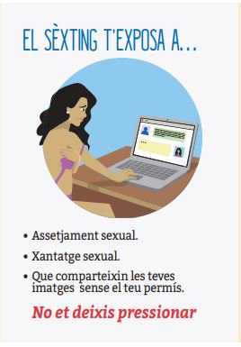 Gerència d'Atenció Primària de Mallorca (@apmallorca) on Twitter photo #SEXTING❓és enviar missatges de contingut sexual 💋📲a través d'un dispositiu electrònic
⚠ Recorda que et posa en risc,
T'exposa a:
👉 Assetjament sexual
👉 Xantatge sexual
👉 Que comparteixin les teves imatges sense el teu permís <a href="/SalutPublicaIB/">Salut Pública Illes Balears</a> mtr.cool/kwltcwsuoo #SEXTING❓és enviar missatges de contingut sexual 💋📲a través d'un dispositiu electrònic
⚠ Recorda que et posa en risc,
T'exposa a:
👉 Assetjament sexual
👉 Xantatge sexual
👉 Que comparteixin les teves imatges sense el teu permís <a href="/SalutPublicaIB/">Salut Pública Illes Balears</a> mtr.cool/kwltcwsuoo