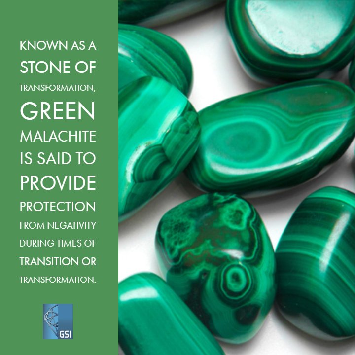 Gem_Science's tweet photo. Malachite is a carbonate mineral of copper, with a vibrant green color. Malachite was used as a mineral pigment in green paints from antiquity until about 1800. It’s also used for decorative purposes. #GemologicalScienceInternational #GSICertified #GSI #GSICertification #Gemstone https://t.co/UC4PnYBHom