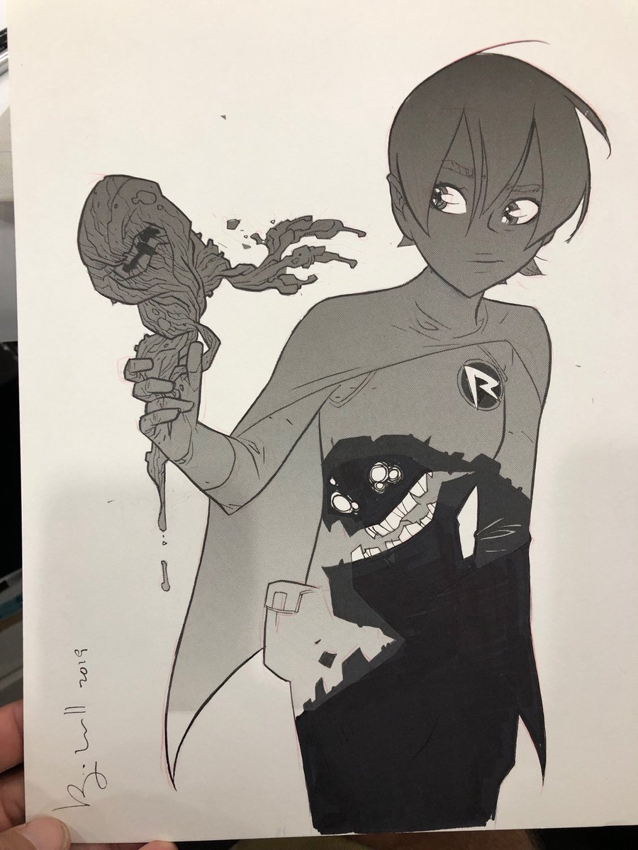 #nycc2019 commission #carriekelley #darkknightreturns #clayface