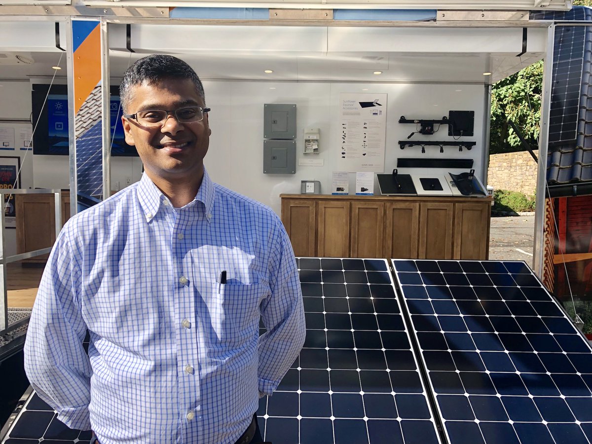 A recent $345 electric bill made this new SunPower by SunnyMac customer go solar. He says everyone he's dealt with has been  "courteous, accessible and very patient." #homesolar