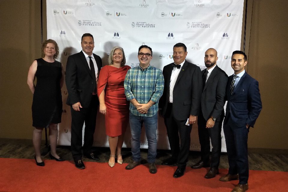 ShaneA_Kennedy's tweet photo. Amazing night with Colleagues, Customers, Catucci and the Community supporting @ckhafoundation #paradeofchefs Proud to support&amp; do business in Chatham-Kent @StegnerB_Erin @MaulikBhatt_ @Kelly_Jones55  @johncatucci @NathanTKent https://t.co/Z4y36kEVK6