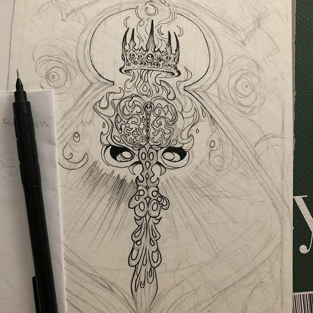 Work in progress. #inktober  ift.tt/2Md7P3r