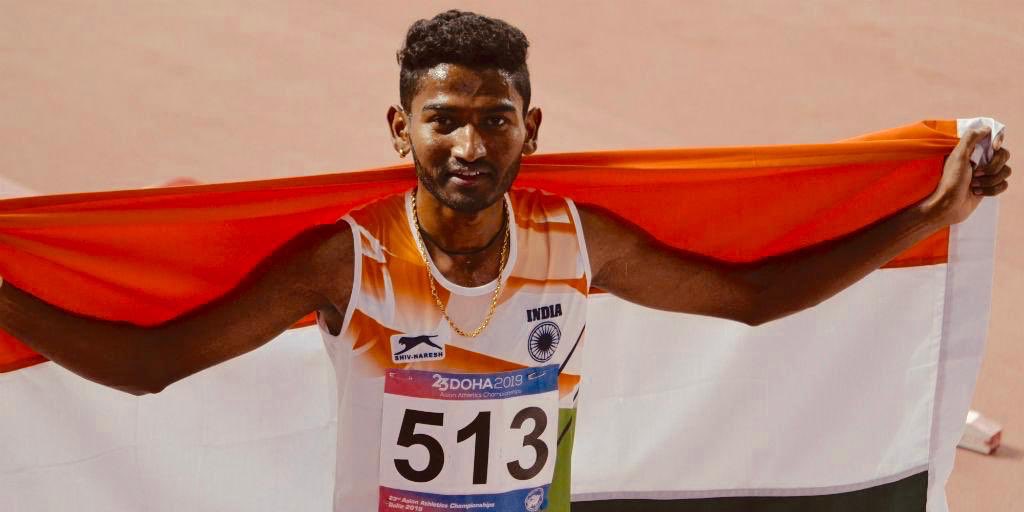Our #TOPSAthlete #AvinashSable has secured a place in the <a href="/Tokyo2020/">#Tokyo2020</a> <a href="/Olympics/">The Olympic Games</a> in men’s 3000m steeplechase after finishing the final at the World #Athletics C’ships in 13th place in a time of 8:21.37 which was within the qualifying cutoff of 8:22.00. 

Many congratulations!