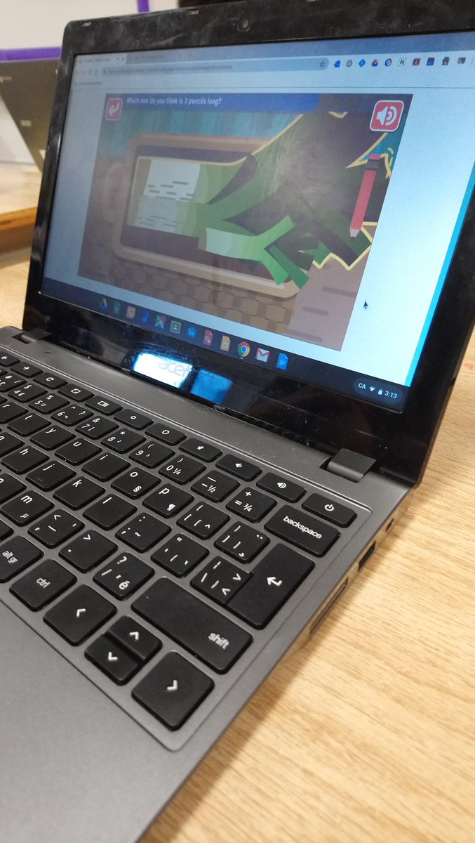MrsNikolaros's tweet photo. Using the Chromebooks to help further our math learning. @stjoesjaguars https://t.co/rbnG70yVcE