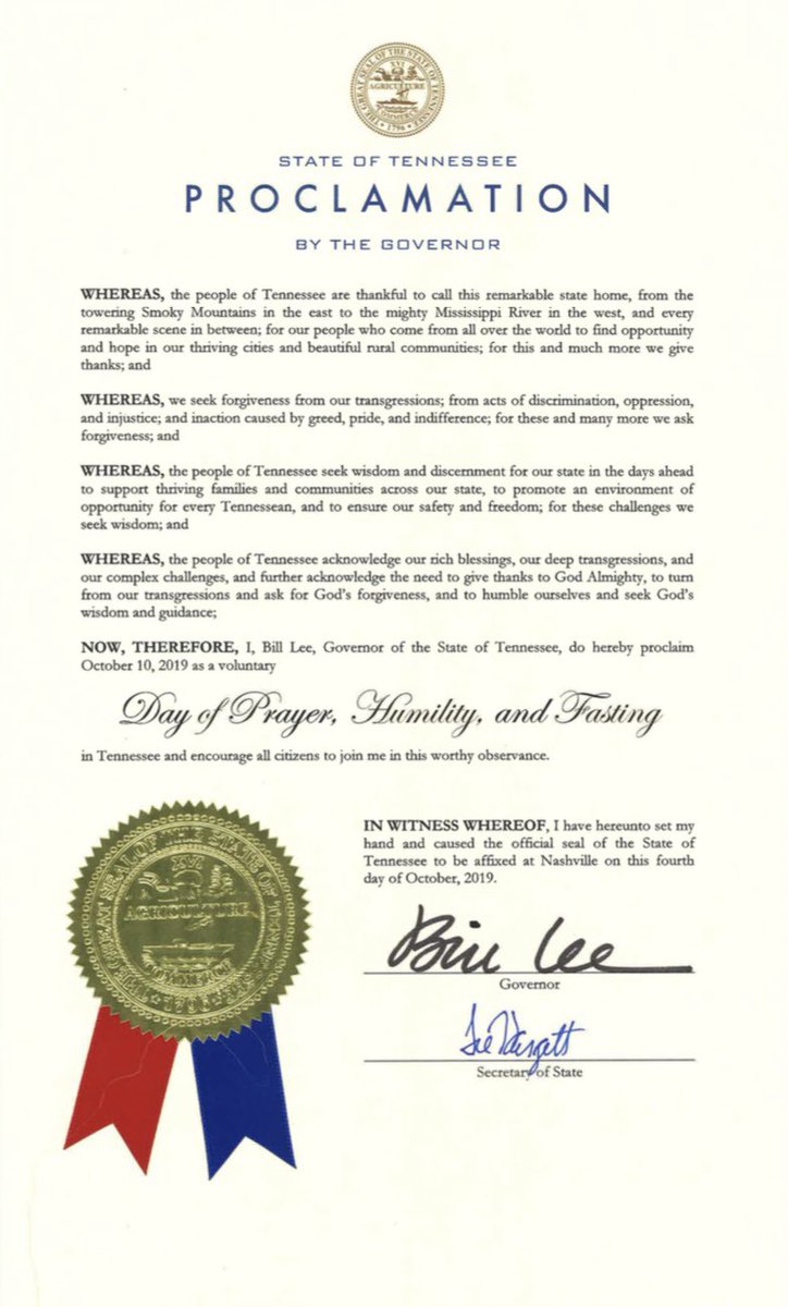 Gov. Bill Lee tweet media