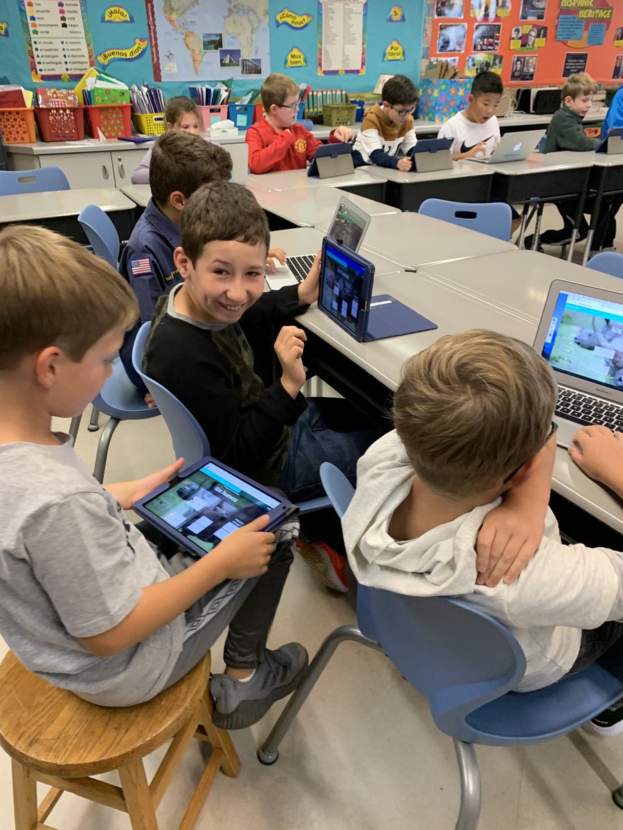 srawitkowskiWM's tweet photo. Kids having a blast playing Quizlet live to practice Spanish food vocabulary!@srawitkowskiWM https://t.co/uGzClzoZ0e