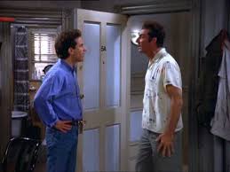 TV intermission Unseen Seinfeld episode: Kramer thinks the NSA is spying on him, so he goes "off the grid." Except he uses Jerry's phone, computer & email. Jerry: "You're just on MY grid!"