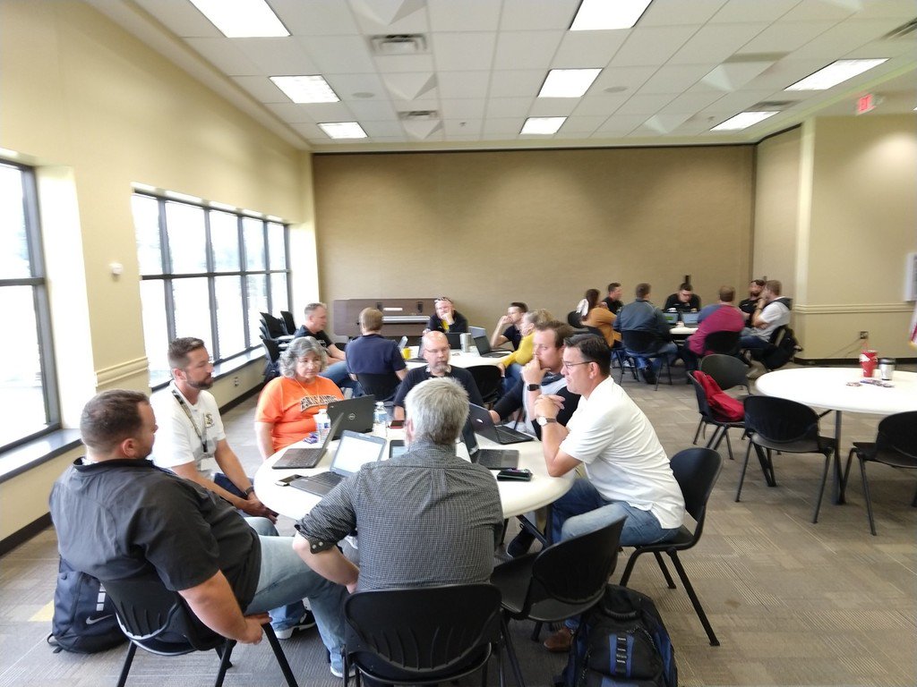 SandSpringsPS's tweet photo. Sand Springs Social Studies teachers met today for collaboration, planning and student success! Great team and great discussion. Thanks to everyone there. #edsandite https://t.co/hsJGe13Vvj