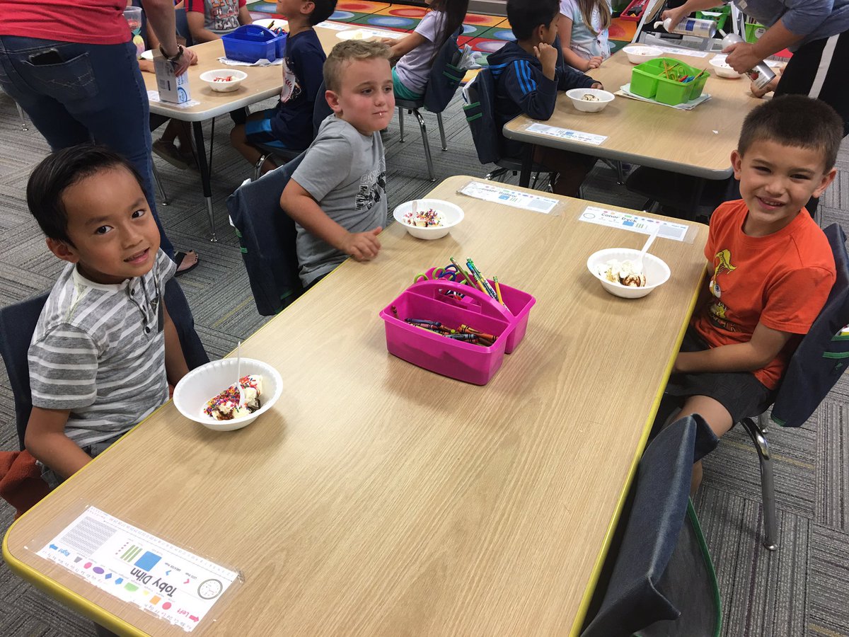 SmithsBobcats's tweet photo. Thank you to our amazing PTA for our ice cream party!! @SunsetValleyES https://t.co/UGcP17xGA8
