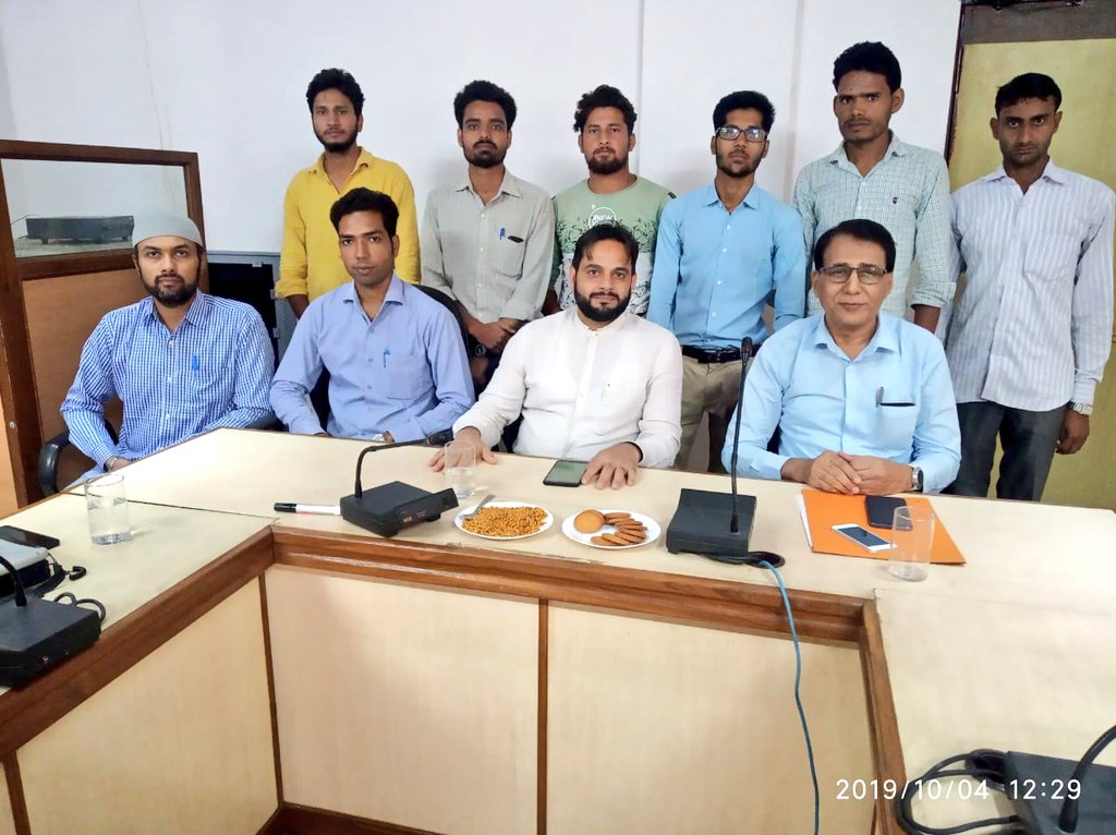 DMeoAnees's tweet photo. Imparted training on WAMSI based GIS Mapping System to the Interns of @MECW_PallaNuh.
Detailed session on WAMSI DataCatch app by NIC was demnstrd with objctv to safegaurd Waqf Proeprties.
Special Thanks to:
@DrHanifQ
@hrywaqfboard
@imteyazkhizar
@DrKhwajaMRafi1
@Aasbilawat https://t.co/0tIudDUk95