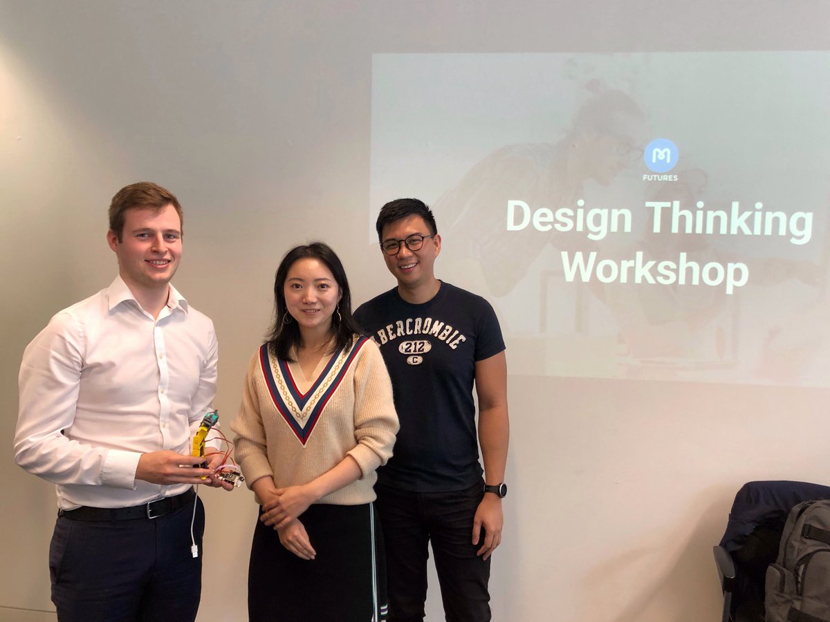 eridhan's tweet photo. Todayโs design thinking workshop participants. Guess which team won! Hint: Claw-eโs team! ๐ #designthinking #mercerdigital #innovation #lifeatmercer @jonl_uk @YvonneSonsino @lifeatmercer @MakerClub https://t.co/oYGBAoARIL