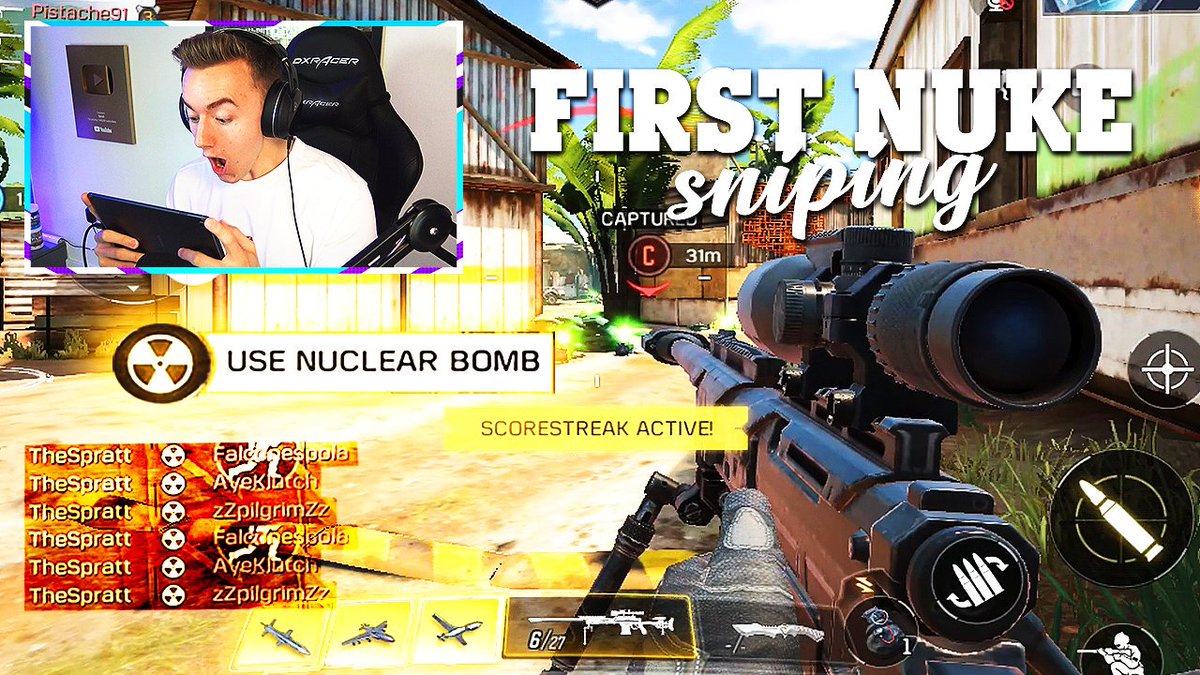 My FIRST SNIPING NUCLEAR on COD Mobile!! (MW2 NUKE) 🚀  https://t.co/lJRBfDXN5j, image size:1200x675