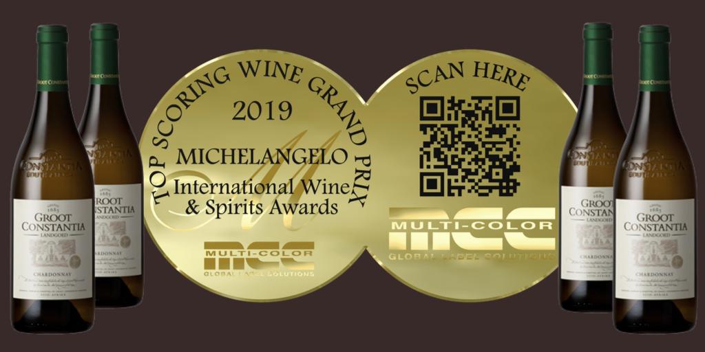MiwaAwards's tweet photo. Our last trophy this evening is indeed special: the @MCCLabel Top Scoring Wine Grand Prix winner of 2019 to @GrootConstantia for the Chardonnay 2018! 

@MiwaAwards #Michelangelo2019 #Michelangeloawards #trophy #winner #grootconstantia #chardonnay #wine #topscoringwine #MCClabel https://t.co/M5Xy5MH0za