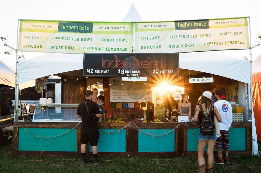 HigherTasteCafe's tweet photo. Flashing back to Resonance. We had a total blast serving all those amazing, beautiful humans. Thanks for having us and looking forward to the next one. Namaste! 🌿🌸🎉 More pics: https://t.co/v2VlIRi8mX #highertastecafe #resonance2019 #slipperyrock https://t.co/jhKFe9K2NL