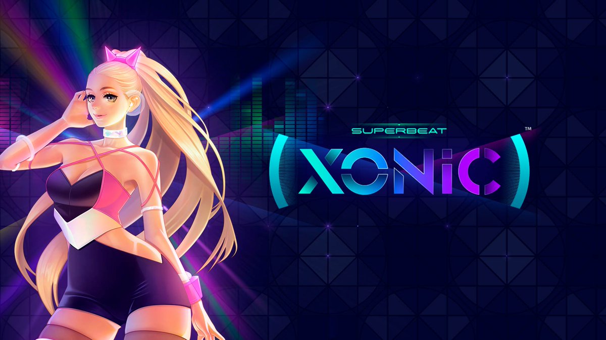 PMStudiosUSA's tweet photo. A new update for #SUPERBEAT #XONiC is now live!

Change Log 1.0.2:

- Touchscreen sensibility response improvements
- Fixed Ranking Mode issues.
- Fixed crashing issues.
- Added Stability improvements.

@acttilmedia @RisingStarGames
#SwitchCorps #Nintendo #Switch #NintendoSwitch https://t.co/HryruqyClY