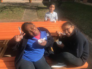 GoodwinGator's tweet photo. Today we celebrated our students who completed their Summer Fun Math and Reading packets with an Ice Cream social.  Congrats awesome Goodwin Elementary Students. https://t.co/nkRBkANSbv