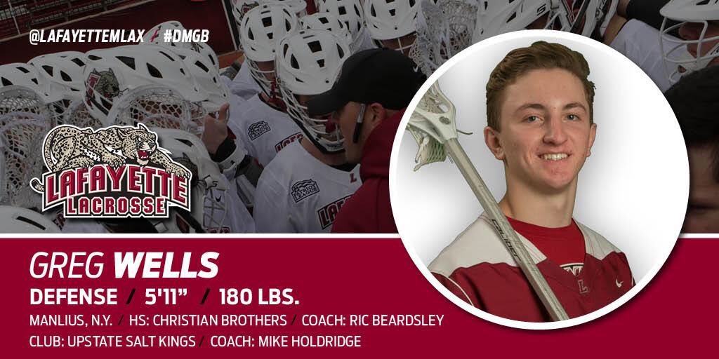 LafayetteMLAX's tweet photo. Welcome to the #Brotherhood Greg! 🐆🥍 #HTB #Est1926 https://t.co/i8lcivwAlz