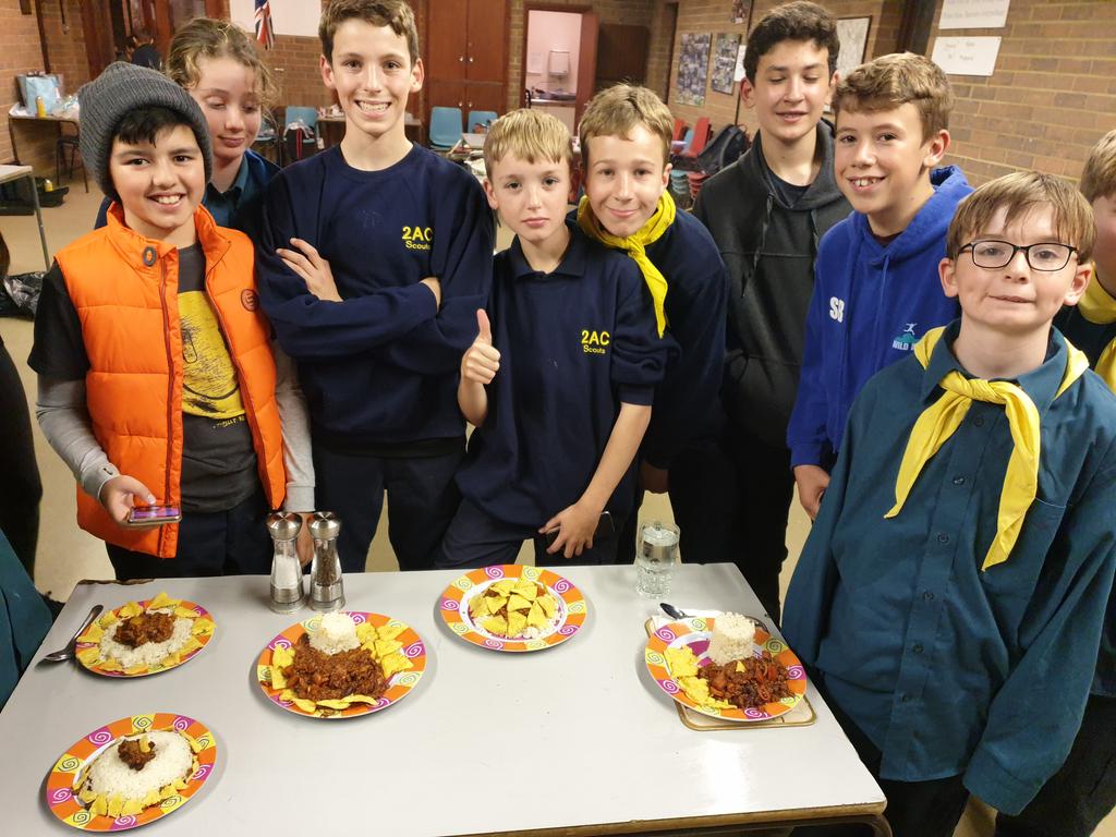 2ACScouts's tweet image. #2ACScouts does Master Chef!! Some tasty chilli is ready for the testers, good luck!!