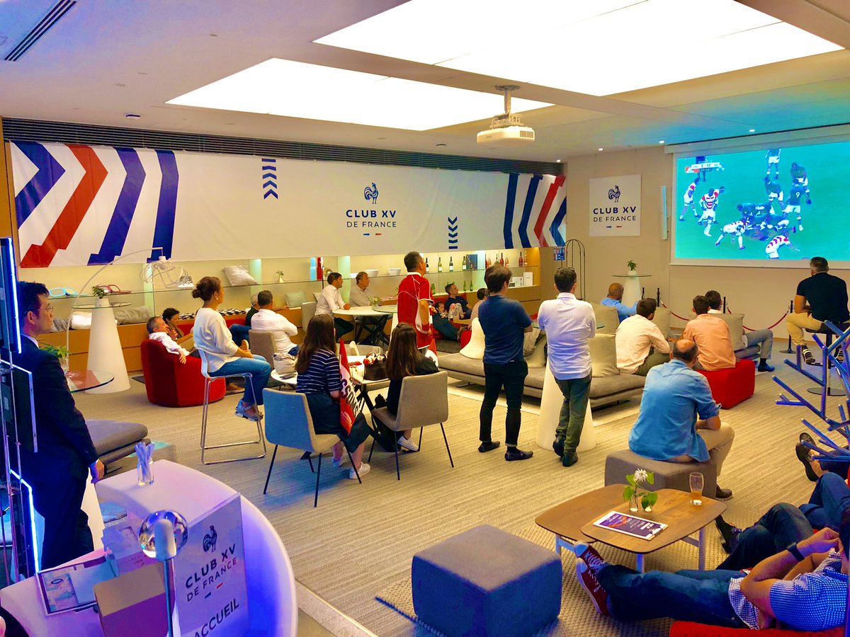 Demain France Tonga au Club XV de France n. Si vous êtes à Tokyo et que vous souhaitez vivre le match avec nous avec <a href="/yanndelaigue/">Yann Delaigue</a> <a href="/RomainMAGELLAN/">Romain MAGELLAN</a> &amp; co on vous attend !
 #FRATON #clubxvdefrance