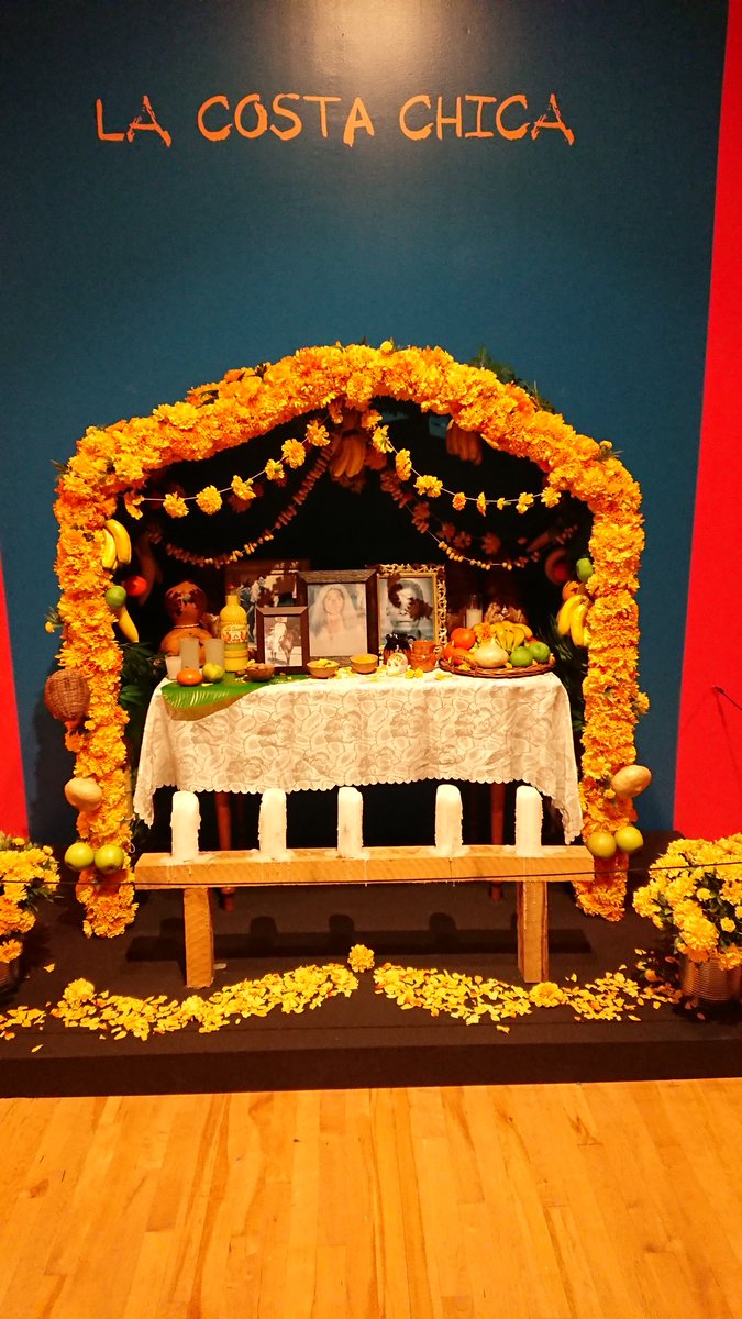 Visiting the <a href="/ExploreNMMA/">Mexican Art Museum</a> was amazing!  We had the opportunity to learn all about The Day of the Dead. #weare44 #madison44