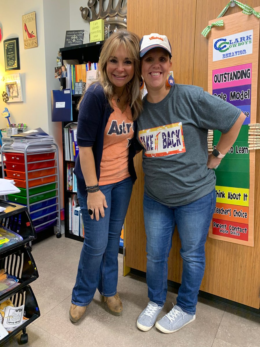 Our staff enjoyed showing their love of the Astros today! #AstrosSpirit <a href="/astros/">Houston Astros</a> <a href="/CovestroBaytown/">Covestro Baytown</a>