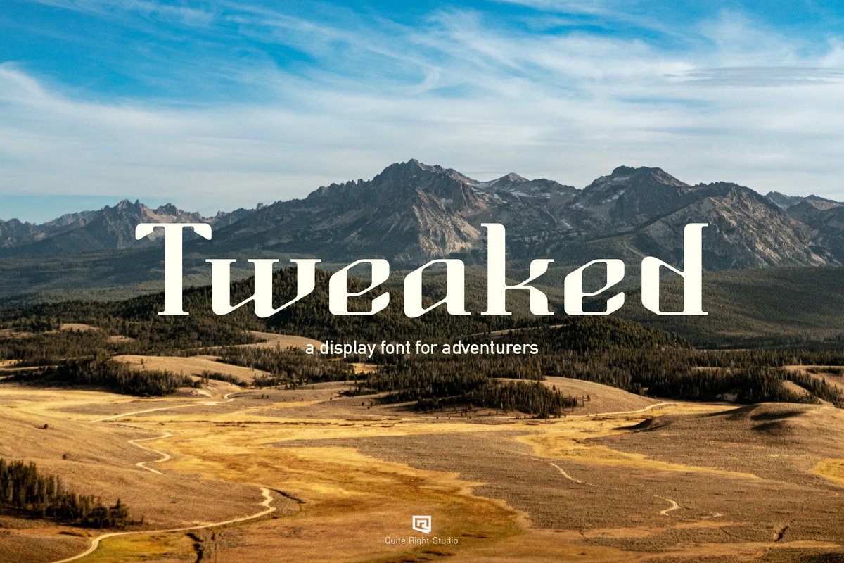 ItsQuiteRight's tweet image. My first legit #font is finally at a place where I felt it was good enough to put on the Creative Market. #type #adventure 
creativemarket.com/itsquiteright/…