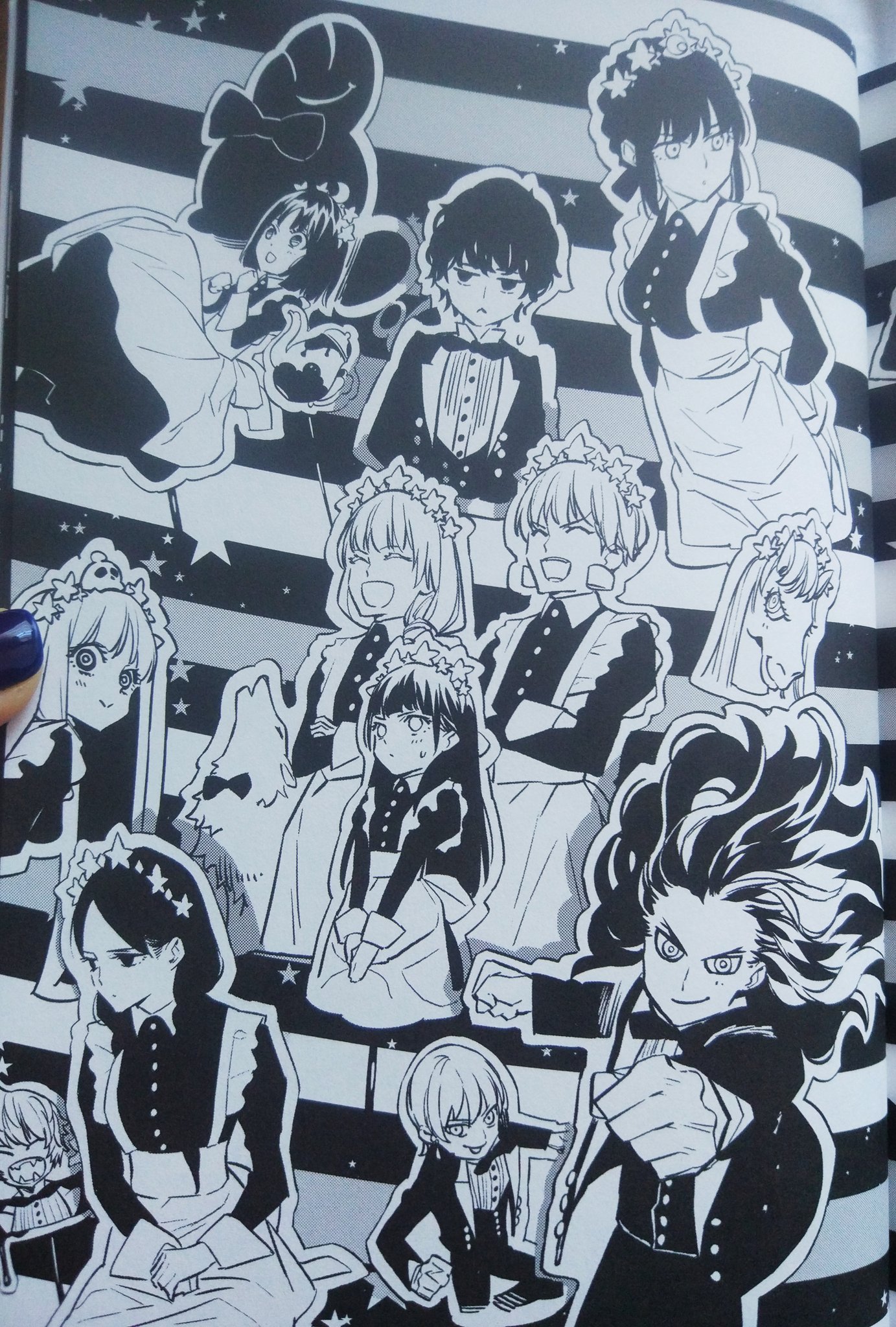 Aelen Istandwithukraine People Were Asking For A Better Quality Of The Cute Maid N Yukata Spread At The End Of Fate Strange Fake Manga Vol 4 So I Took A Try