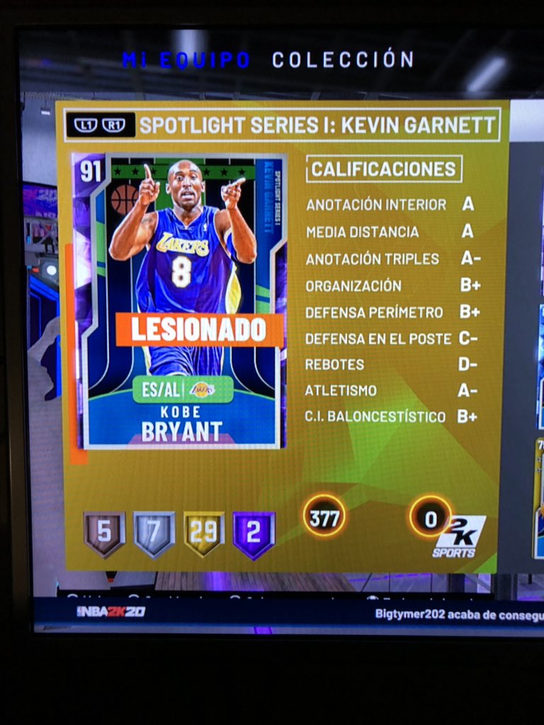 JRoncales's tweet photo. @NBA2K_MyTEAM cómo es posible que haya comprado en subastas un jugador con 377 partidos lesionado y yo no pueda venderlo? 🤦🏻‍♂️ https://t.co/HPzD6YrVp9