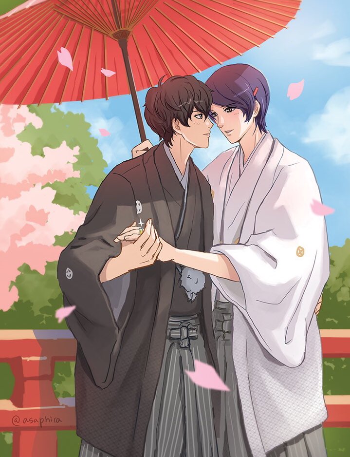 asaphira's tweet photo. I can finally show all the #shukita pieces I did for @P5WeddingZine ☺️✨I’m super proud of these and have put a lot of love into them. Thank you for an amazing first zine experience.

https://t.co/lWQN0CcU1B

#主喜多 https://t.co/0vpoeV3ehv