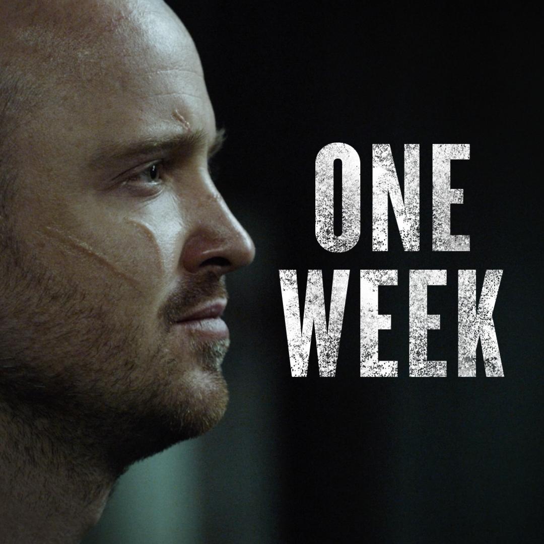 BreakingBad's tweet photo. 7 days til #ElCamino: A Breaking Bad Movie comes to @Netflix and select theaters. https://t.co/JDRiYrmGDQ