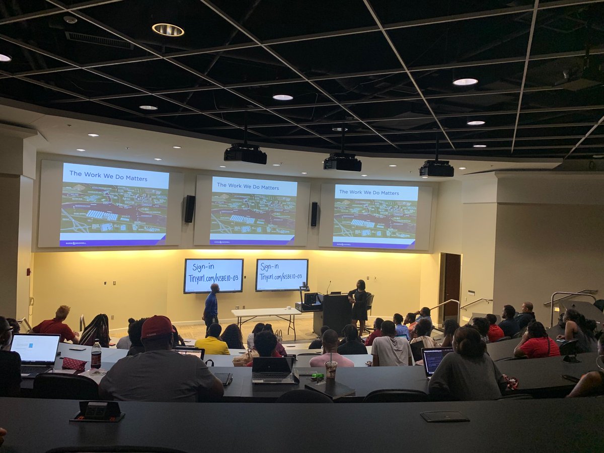 Our general body meeting yesterday went great special thanks to <a href="/burnsmcdonnell/">Burns & McDonnell</a> for coming out and speaking to us. ‼️‼️