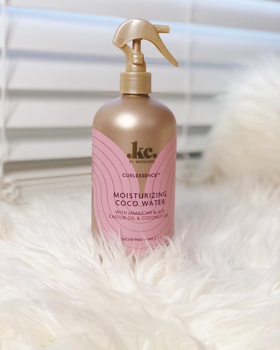 KeraCare's tweet photo. It’s better than water 💧! This revolutionary spray is infused with ingredients to add even more moisture to your ➰, giving your hair power over dryness. https://t.co/leWeoZFCTP https://t.co/0Of90AYmbm