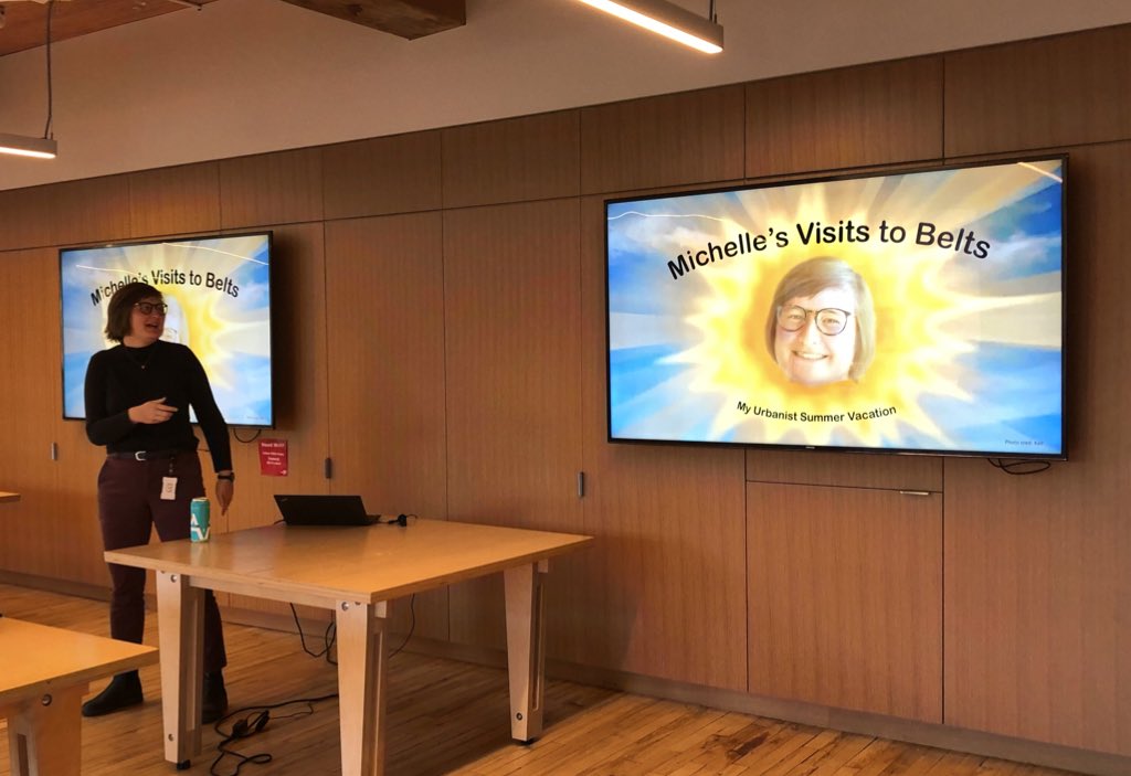 UrbStrat's tweet photo. Today’s Friday Thing: What We Learned on Our Summer Vacation! We learned about pride parades, Russia, Uzbekistan, rust belt cities and Belgian adaptive reuse. #FridayThing https://t.co/WyEL6UMOvr