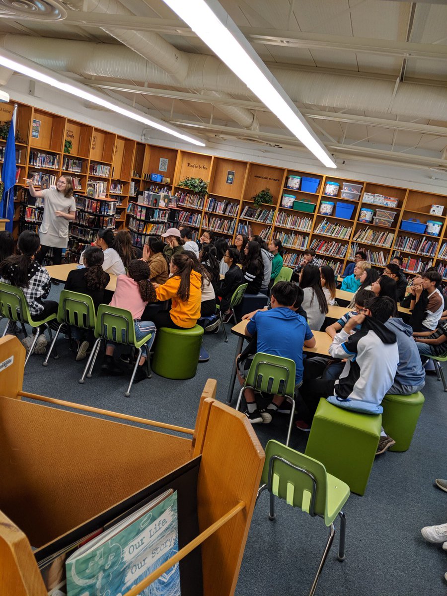 GrandviewEPSB's tweet photo. Sharing a Genius Journey: Mckenzie Martin, studying Evidence Based Social Intervention and Pilicy Evaluation at Oxford, speaks with our JH students!
#EPSB #careerpathways https://t.co/XCZMEwCuQL