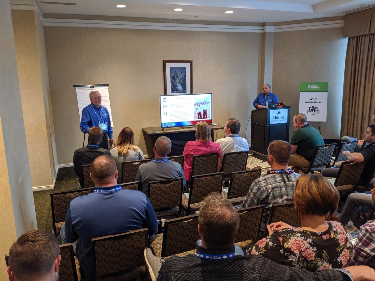 So apt you'd think it was planned. Two Billy Hillmuths (Jr and III) present on sustaining business through generations.
#RWMC2019