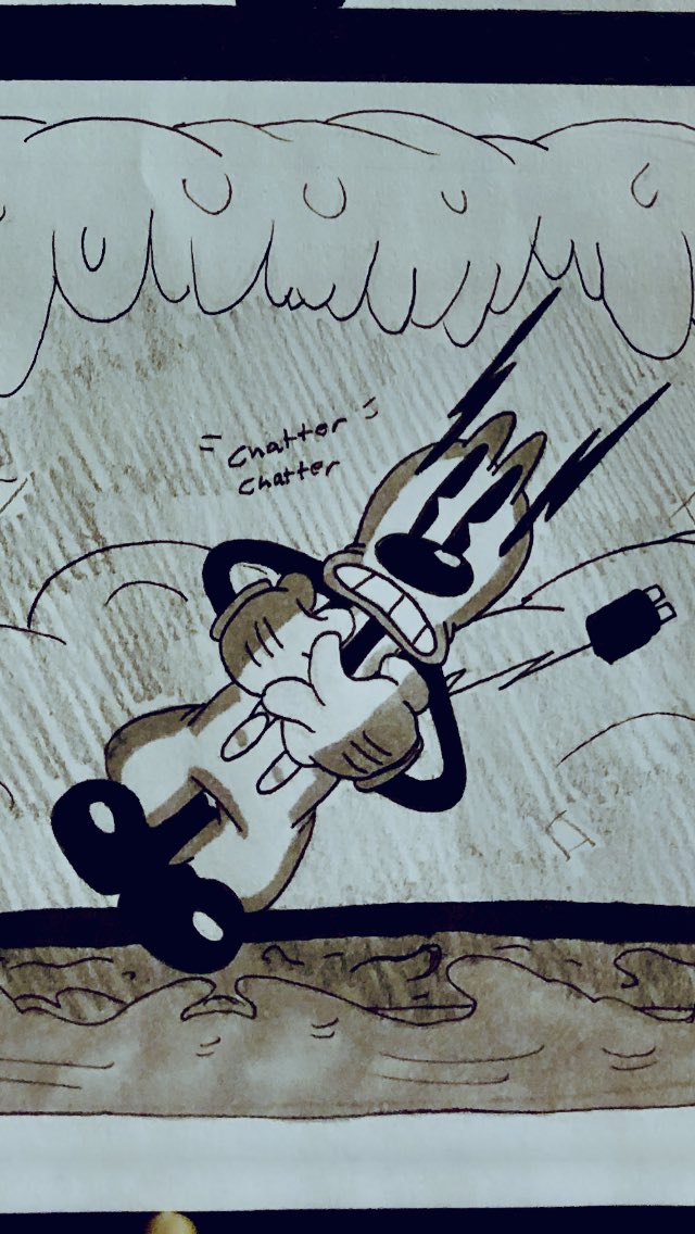 TheCartoonkid's tweet image. Poor WATZ! He’s All chilled up!

#watz#occharacter