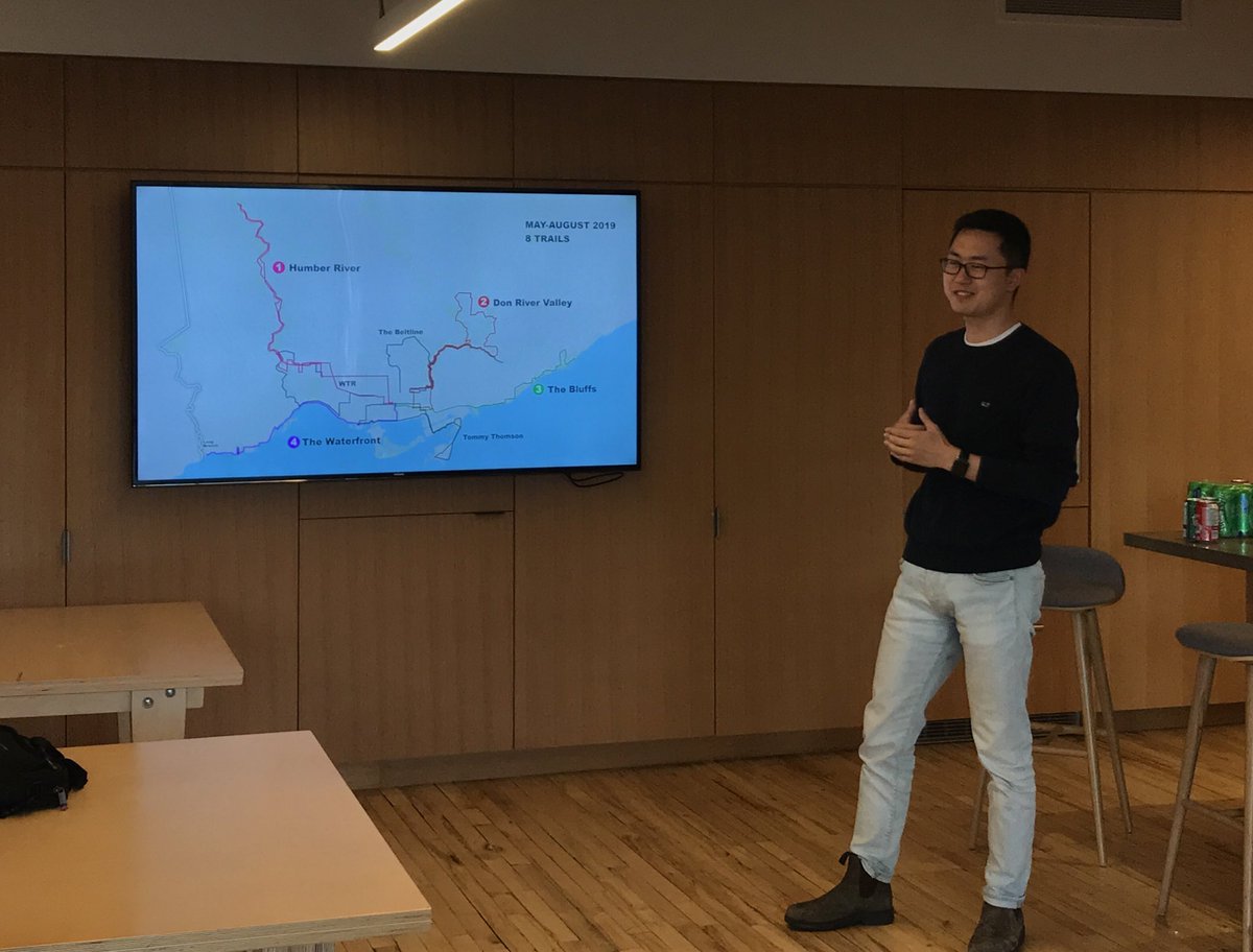 UrbStrat's tweet photo. Tony and Chen shared their stories from their summer vacations by cruise ship and bike. #FridayThing https://t.co/sL53Dx0OH6