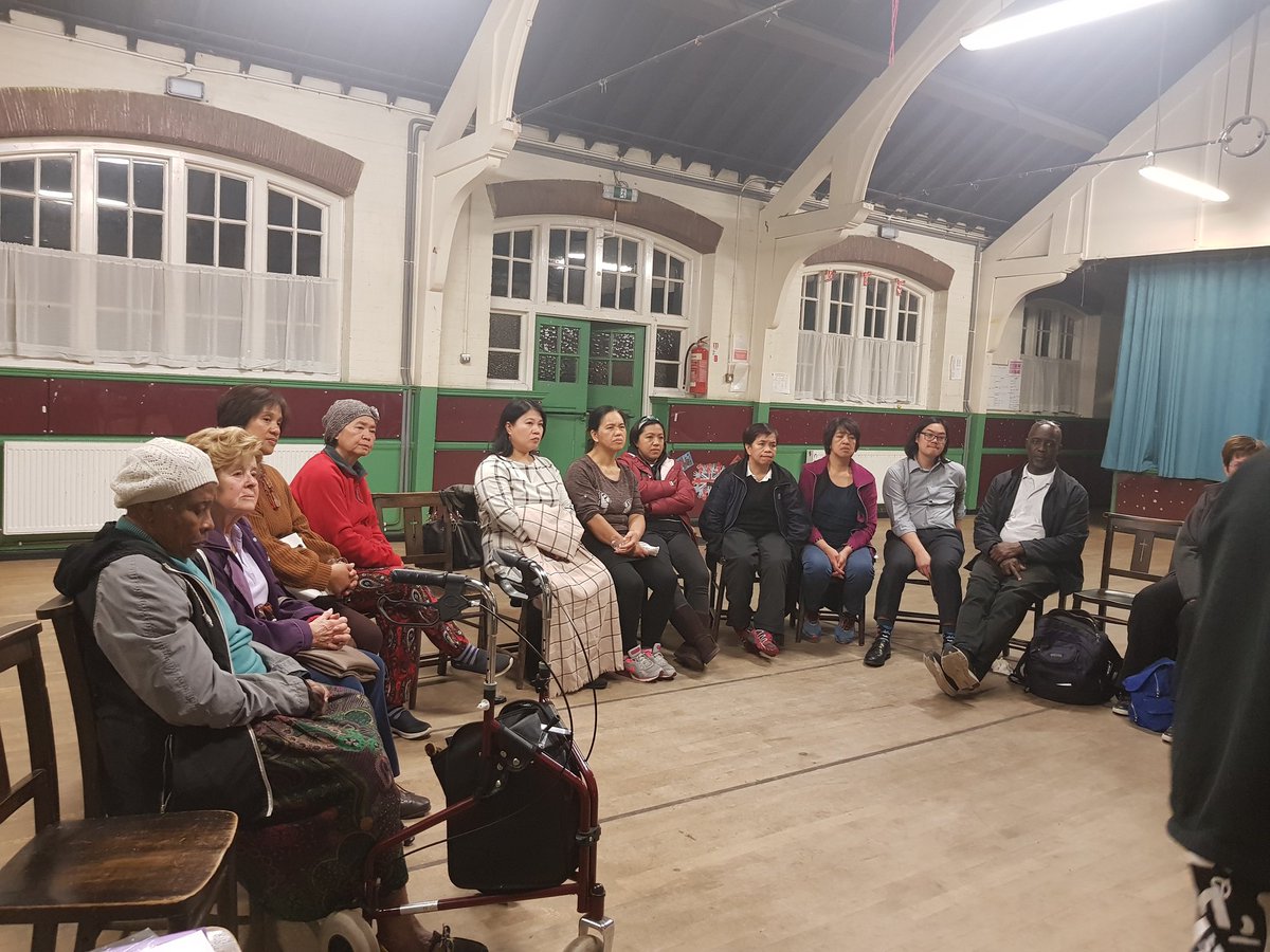 Another great session at @e17stbarnabas with @loveLifeGen    and Royston from NCBI project finding solutions to issues around #safety #communityspaces #housing #isolation. Follow up meeting next week and opening of a new project in December. @nearneighbours @theologycentre