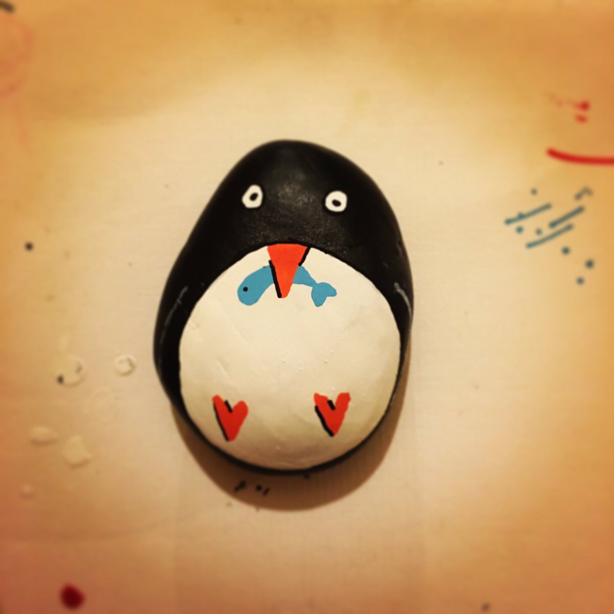 GatesheadRocks's tweet photo. 1st attempt at a #penguin π§
#rockpainting #paintedrocksofinstagram #gatesheadrocks #loveontherocksuk #paintedpebbles #penguins #kindnessrocks https://t.co/QgtFwqpwG8