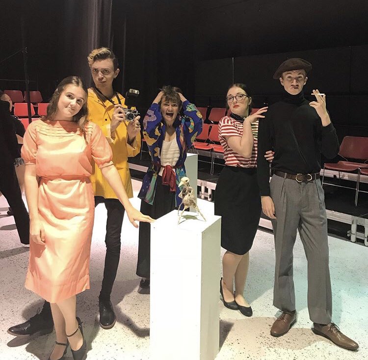 CardinalTheatre's tweet photo. if youre looking for the perfect weekend - come enjoy MUSEUM this saturday @8 and this sunday @2!! we promise you’ll laugh so hard that we will see you both days 😉 https://t.co/Vsv4u5APnA