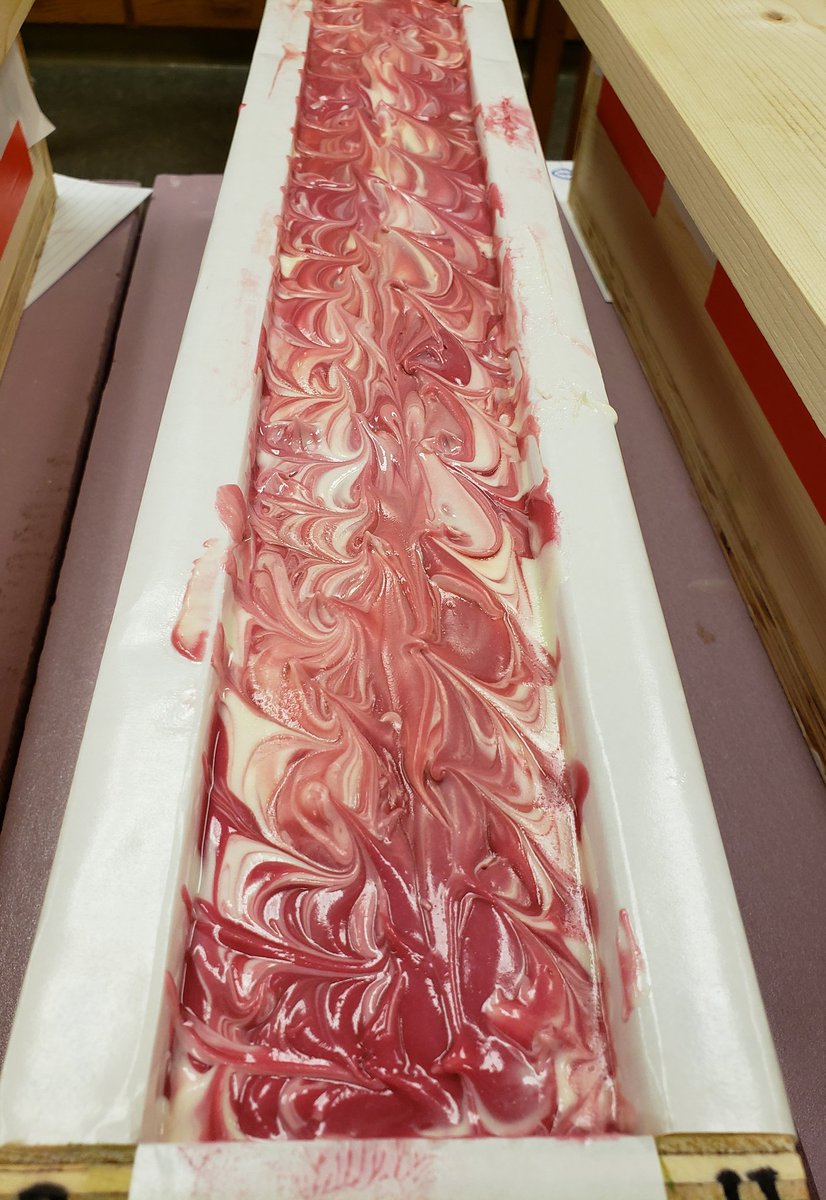 wnchem's tweet photo. Thanks to the students who made 10 batches of cold-processed soap after school today! I continue to be amazed by your talents! @WNChemGems #WNsoapProject https://t.co/L3fZ1H6py4