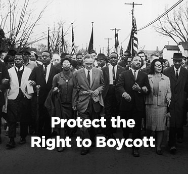 mpac_national's tweet photo. 1. Urge your member of Congress to support #HRes496 - her bill co-sponsored by @repjohnlewis, and @rashidatlaib that protects the American right to #Boycott: https://t.co/PAltp5InJN https://t.co/PxZhku1vgR