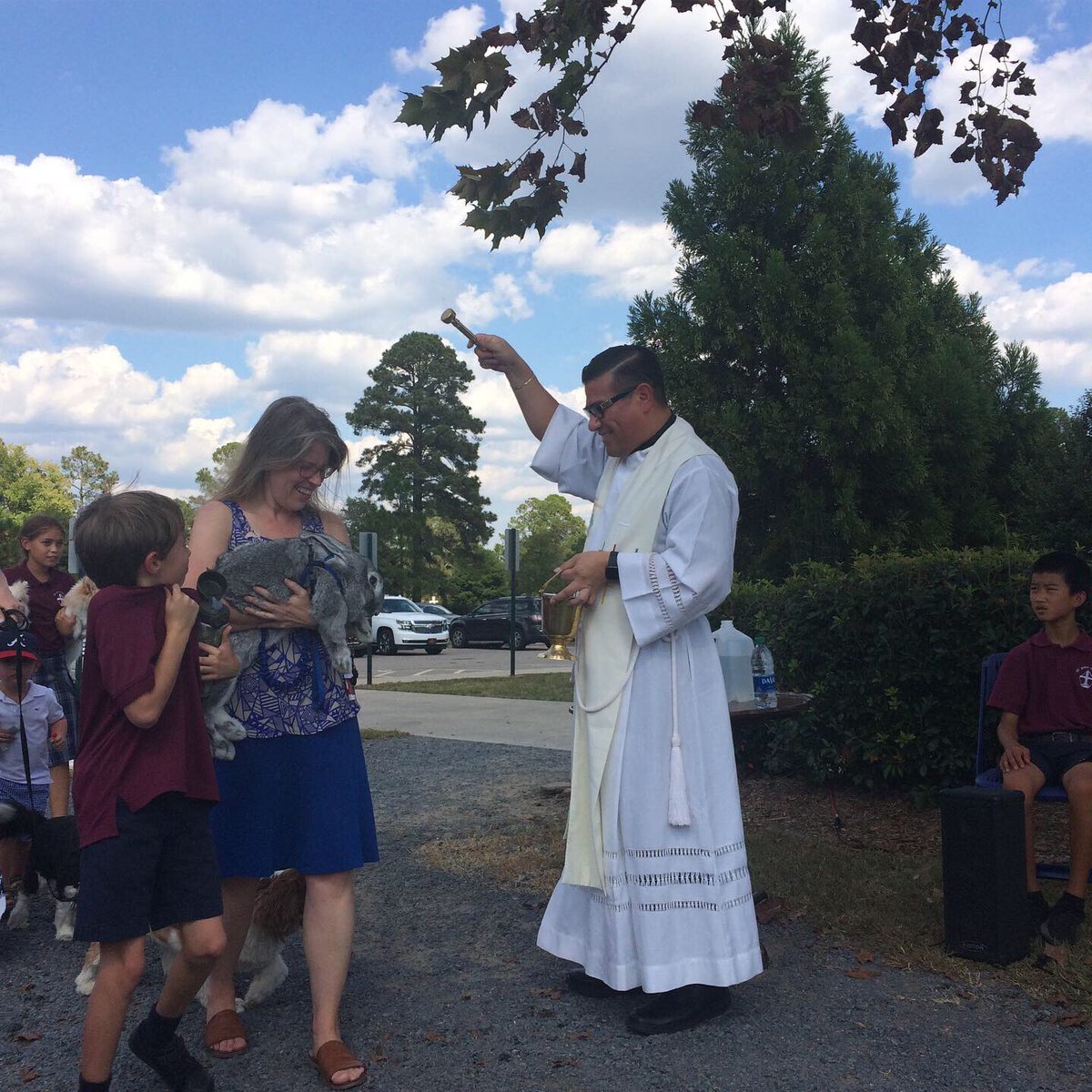 The blessing of the class bunny 💕🐇💕
