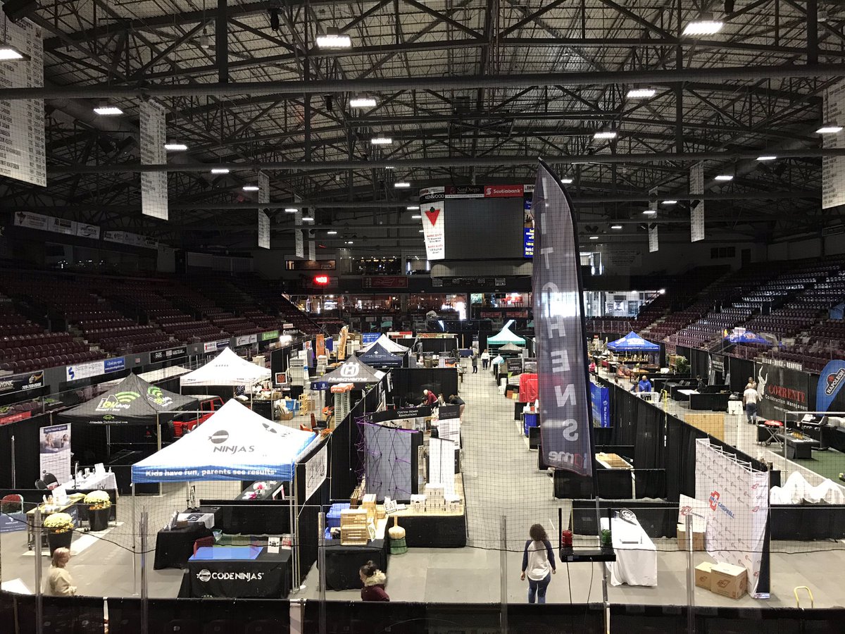 Ready for tomorrow’s Home and Lifestyle show with a craft and artisan alley. See you this weekend at the BMC Sat 10-5 and Sun 10-3.