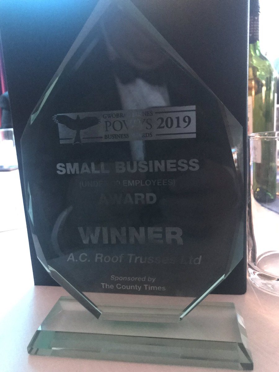 So happy with a Powys Business Award
