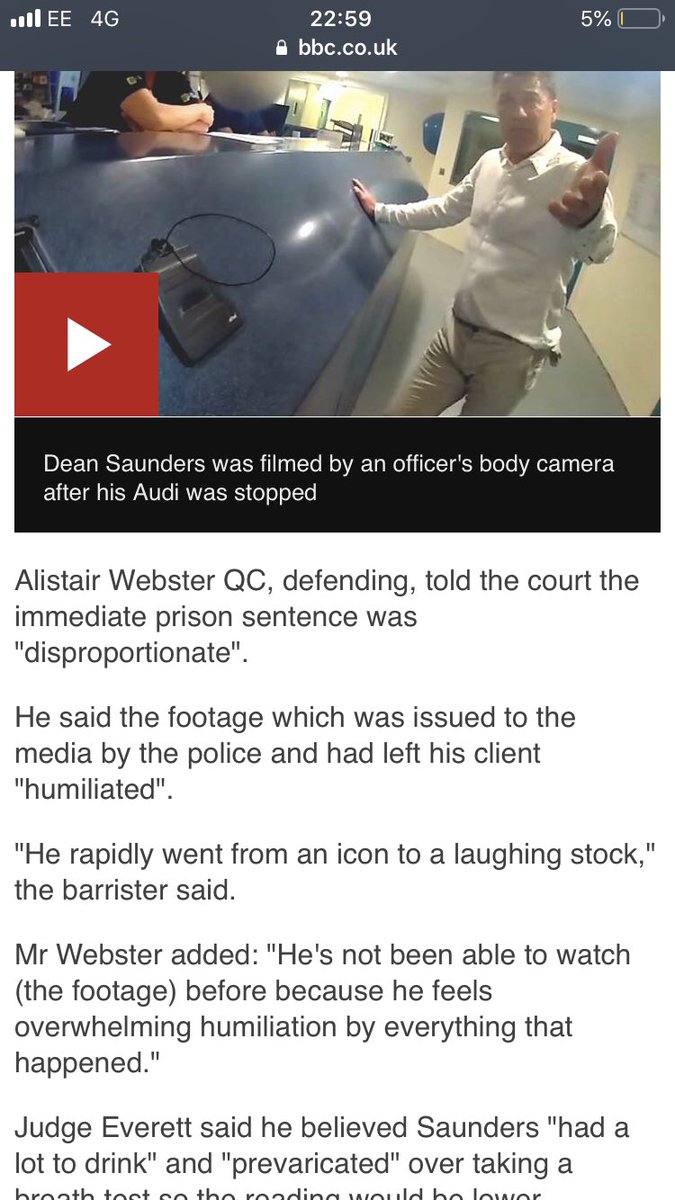 JH_3193's tweet image. Let’s all take a minute out and show sympathy for the cap end that is dean Saunders... the poor bloke had been left ‘humiliated’ by police sharing footage of him being pissed up whilst driving... what cruel society we live in #justicefordean #capend