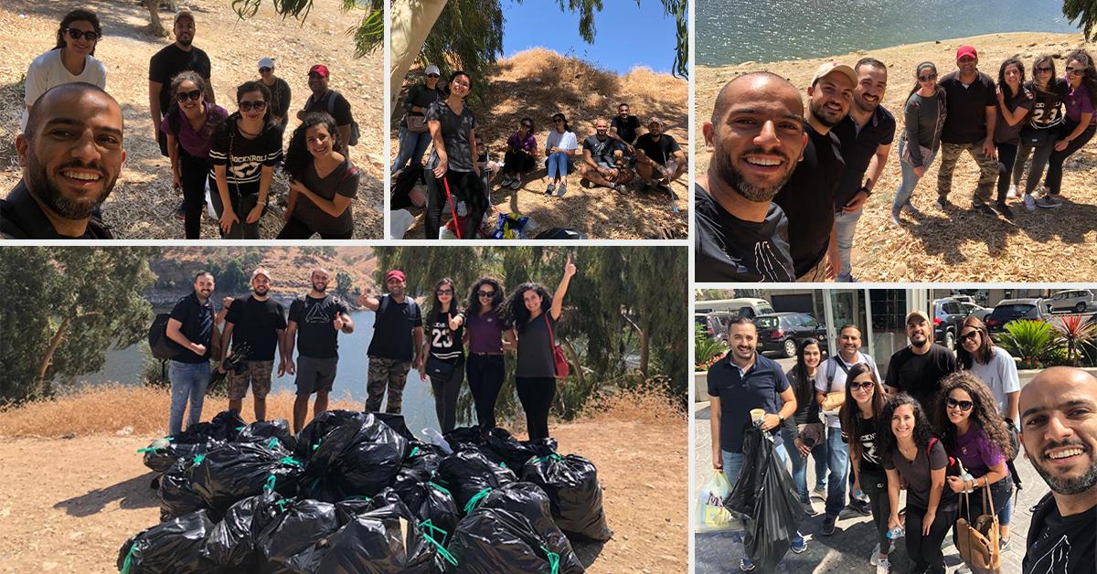 msdcareers's tweet photo. Recently, the #MSDJordan Diversity and Inclusion committee organized a cleaning event where employees came together to pick up garbage in parks and along the river. An awesome initiative to help keep our world clean for everyone. #AtMSDImInspired #MSDEMEA https://t.co/CUo4QIQYdd