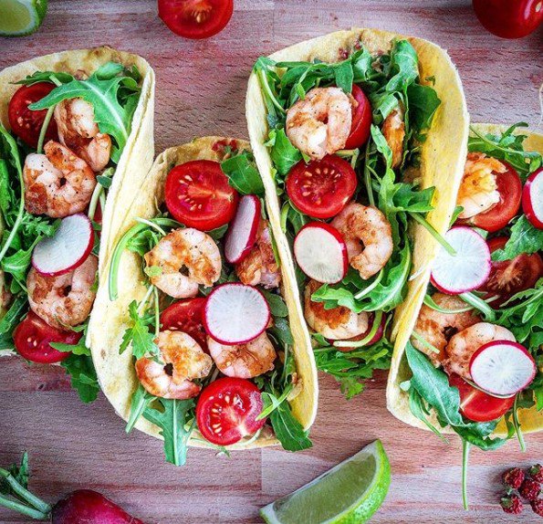 ToGoBrands's tweet photo. The more colors on your plate, the more nutrients in your tummy! 
.
We're loving these vibrant shrimp tacos by @mc00king! 
.
.
.
.
.
.
.
#glutenfree #healthyfood #cleaneating #energydrink #dairyfree #plantbased https://t.co/c6jhfZSfgE