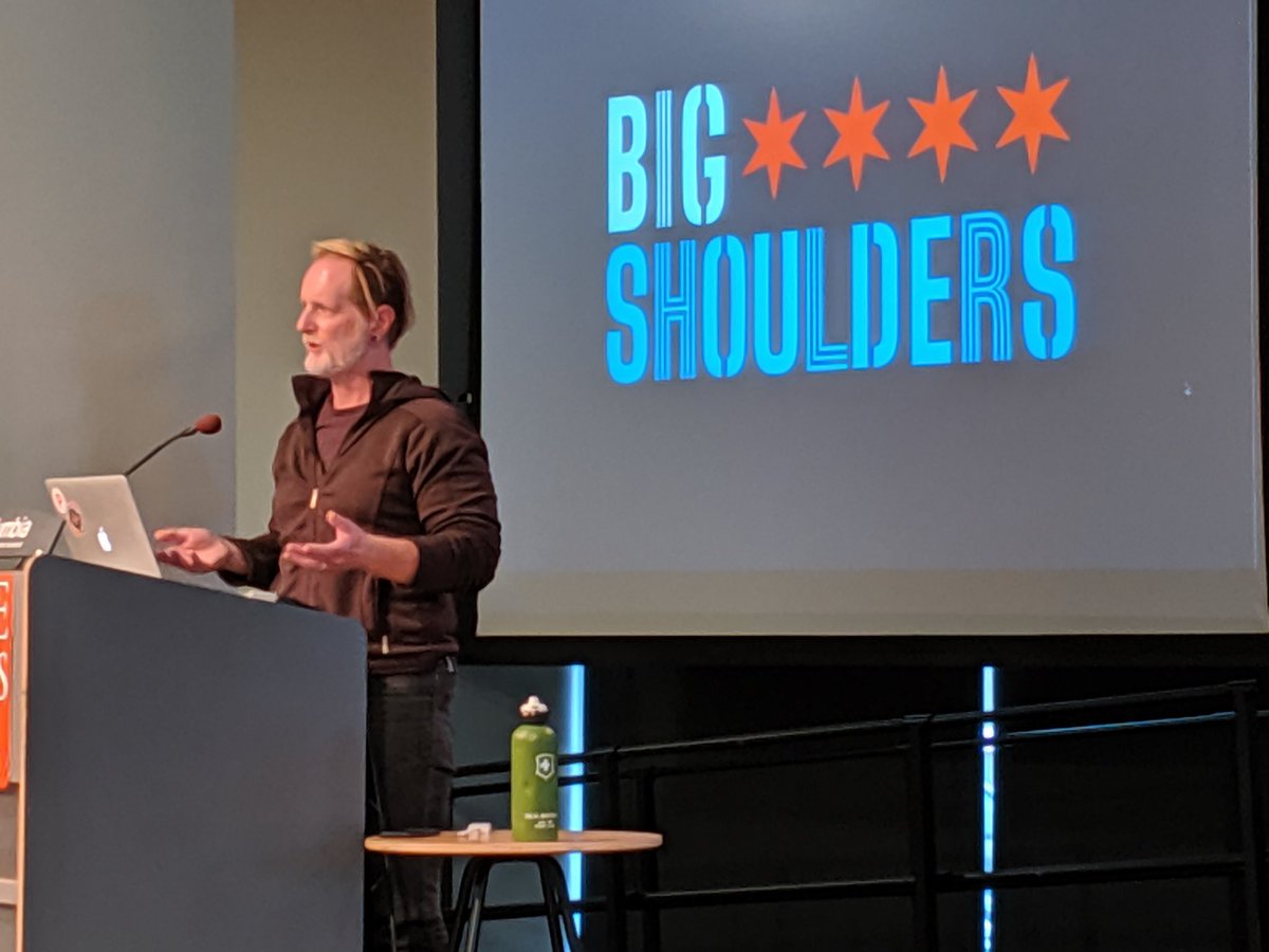 Patric King shows off the new open-source super-family for Chicago, Big Shoulders. “It needs to look like a skyscraper.”

First styles are available on Google Fonts. fonts.google.com/specimen/Big+S…

#TypeTalesChicago