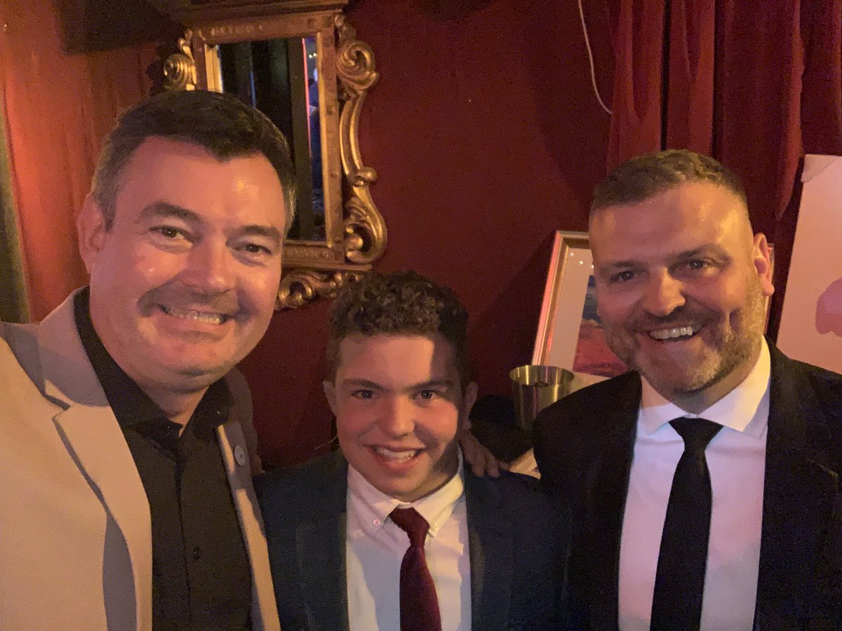 Another smashing Girlie Get Together <a href="/PrestonfieldHH/">Prestonfield</a> for <a href="/echcharity/">Edinburgh Children's Hospital Charity</a> - we were the only 3 blokes allowed in!!  This young man <a href="/FitbaMadLad/">Angus Blacklock</a> spoke brilliantly about the charity. His Dad <a href="/FitbaMadDad/">Robin Blacklock</a> was just a tad proud!! ❤️👍🏻